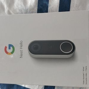 Nest Hello - video doorbell - wired - new, unopened